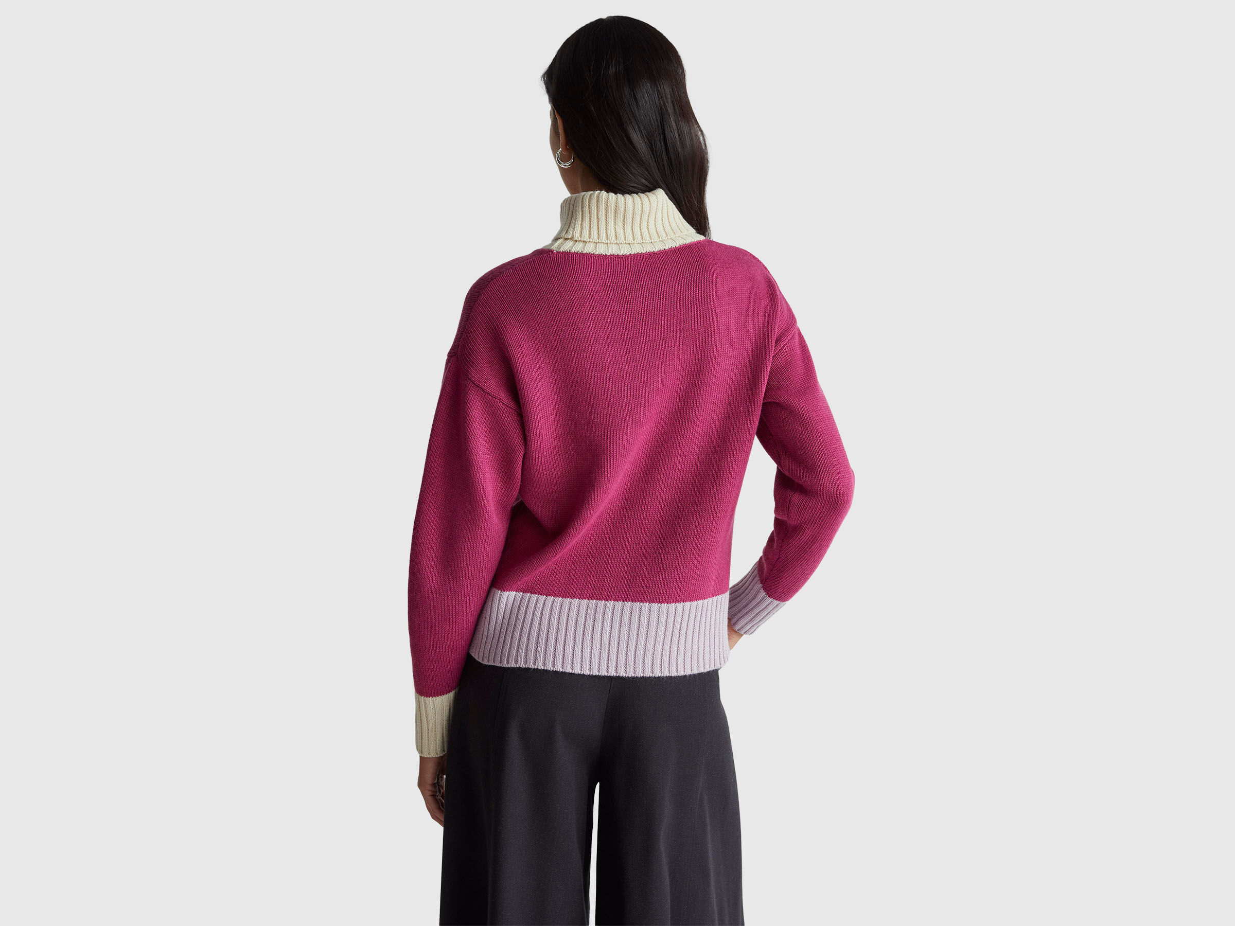 TURTLE NECK SWEATER Women image number 2